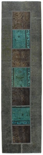 Patchwork Persian Carpet 310x80