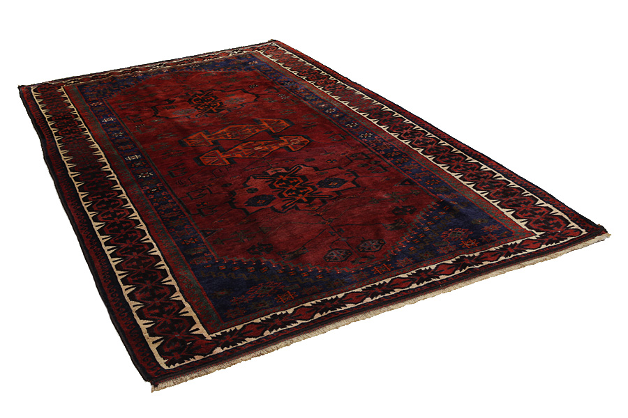 Qashqai - old Persian Carpet 284x180 - Picture 1