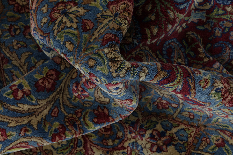 Kerman - Antique Persian Carpet 472x366 - Picture 6