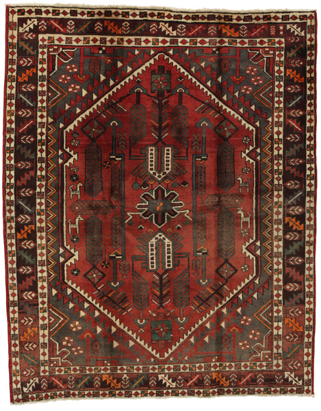 Bakhtiari - old Persian Carpet 194x158