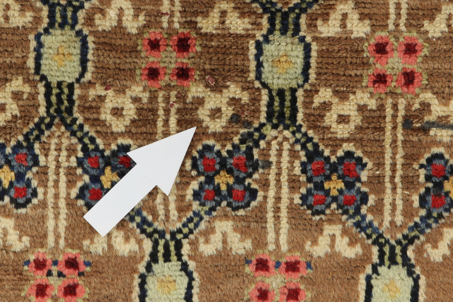 Koliai - old Persian Carpet 226x148 - Picture 8