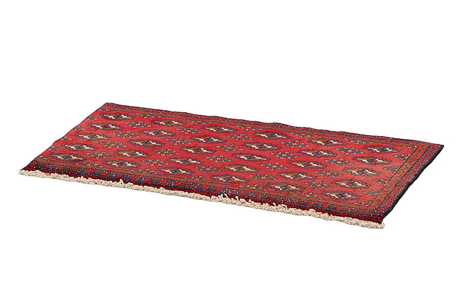 Bokhara - Turkaman Persian Carpet 102x56 - Picture 2