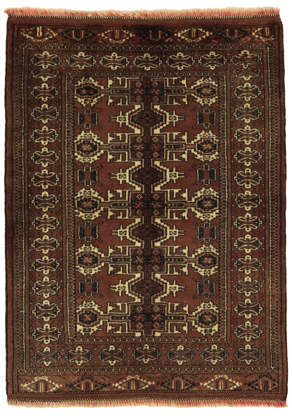 Bokhara - Turkaman Persian Carpet 130x95