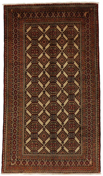 Bokhara - Turkaman Persian Carpet 173x99