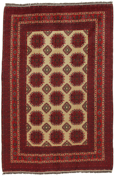 Bokhara - old Afghan Carpet 295x196