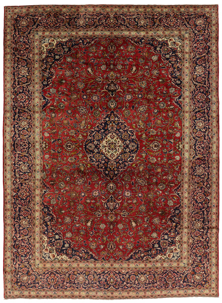 Kashan Persian Carpet 400x292