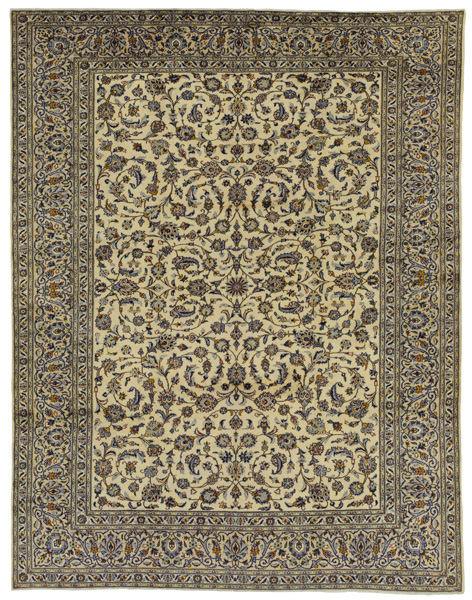 Kashan Persian Carpet 400x298
