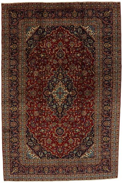 Kashan Persian Carpet 367x246