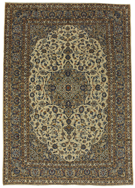 Kashan Persian Carpet 388x275