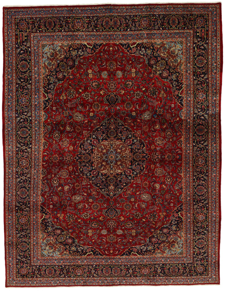 Kashan Persian Carpet 396x294