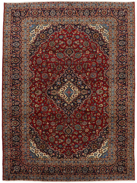 Kashan Persian Carpet 398x290