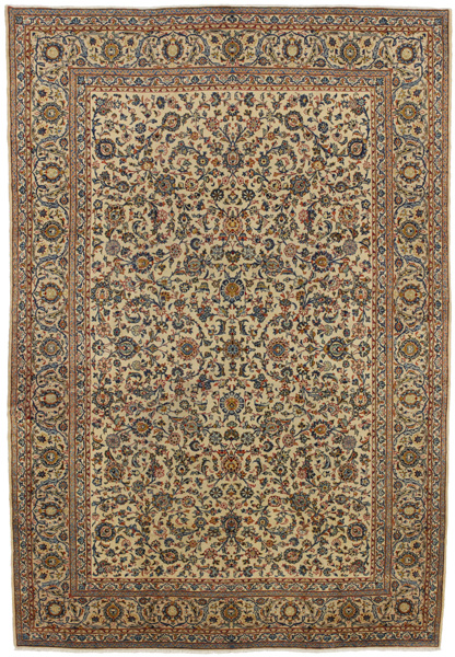 Kashan Persian Carpet 416x290
