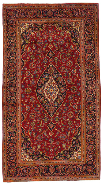 Kashan Persian Carpet 358x196