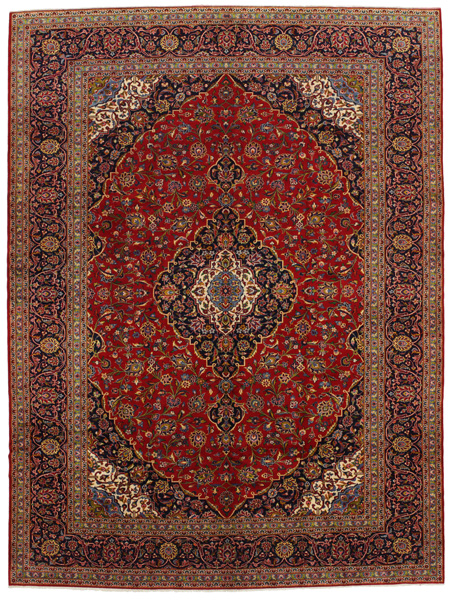 Kashan Persian Carpet 391x296