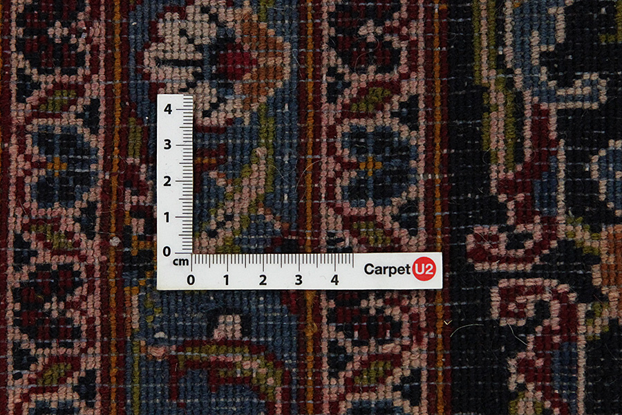 Kashan Persian Carpet 380x291 - Picture 3