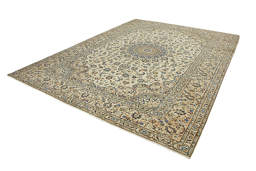 Kashan Persian Carpet 393x295 - Picture 2