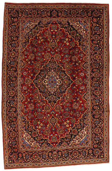 Kashan Persian Carpet 300x193