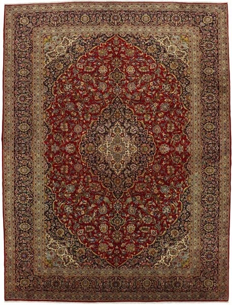 Kashan Persian Carpet 401x301
