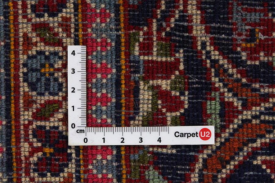 Kashan Persian Carpet 302x194 - Picture 3