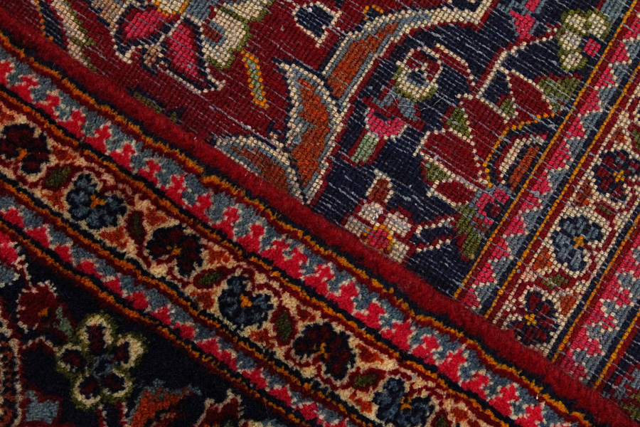 Kashan Persian Carpet 302x194 - Picture 5