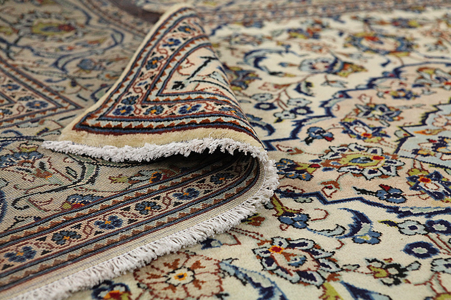 Kashan Persian Carpet 300x196 - Picture 4