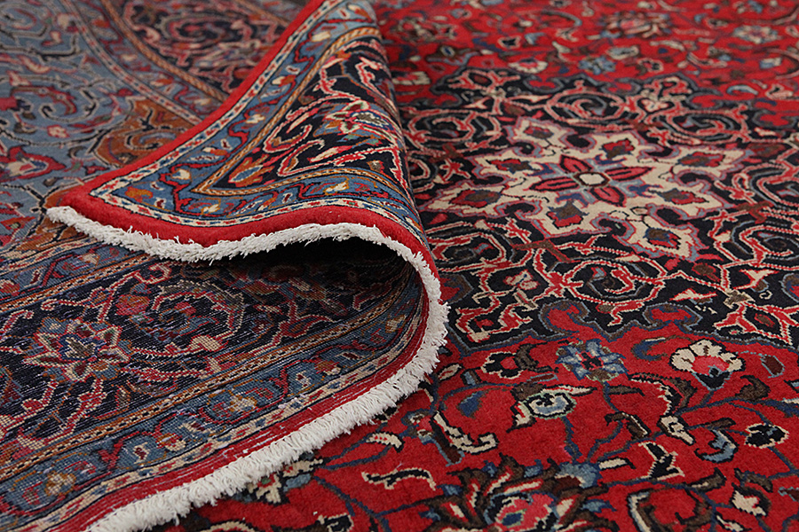 Kashan Persian Carpet 301x209 - Picture 4