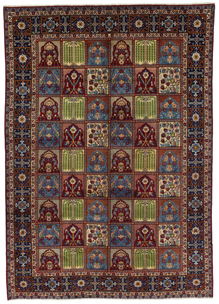 Bakhtiari - Garden Persian Carpet 406x290