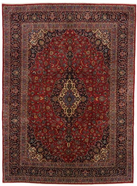 Kashan Persian Carpet 406x308