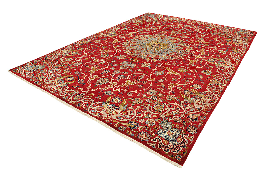 Isfahan Persian Carpet 406x288 - Picture 2