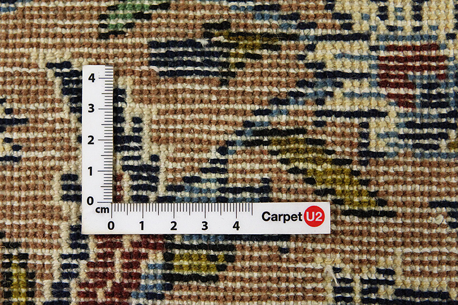 Kashan Persian Carpet 395x277 - Picture 3