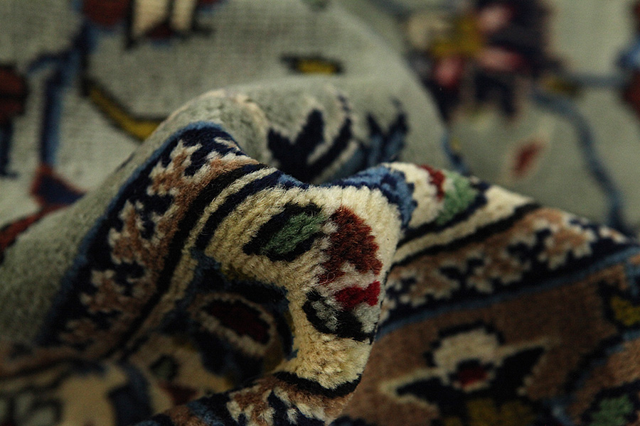 Kashan Persian Carpet 395x277 - Picture 6