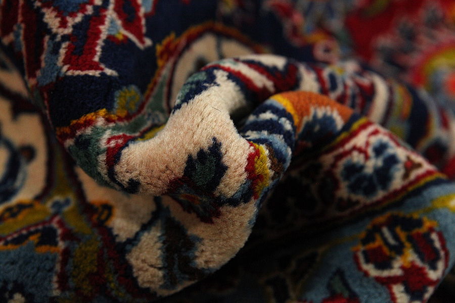 Kashan Persian Carpet 410x292 - Picture 6