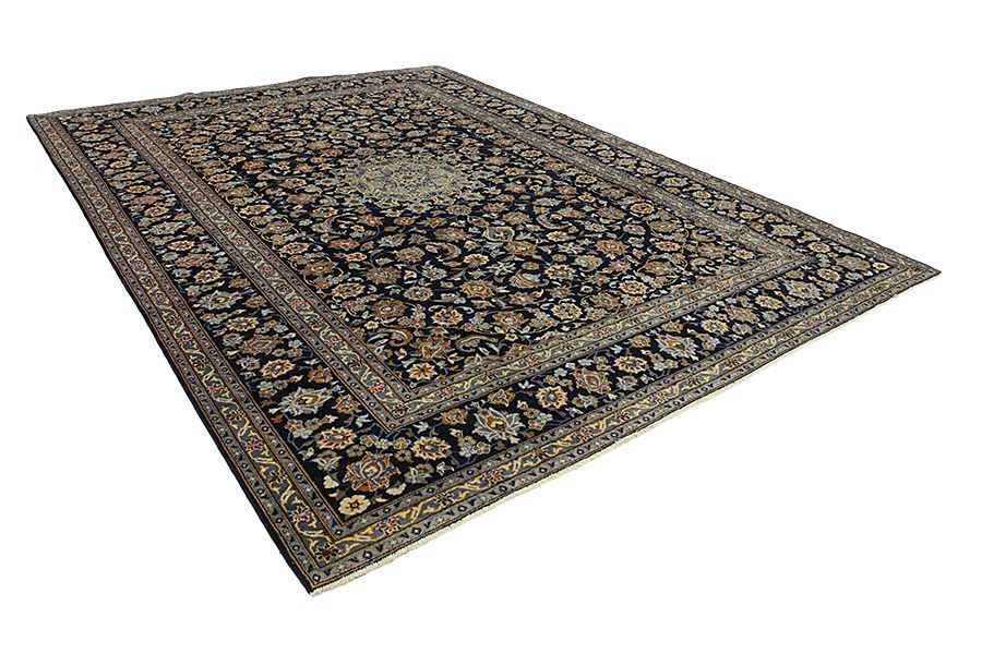 Isfahan - old Persian Carpet 408x302 - Picture 1