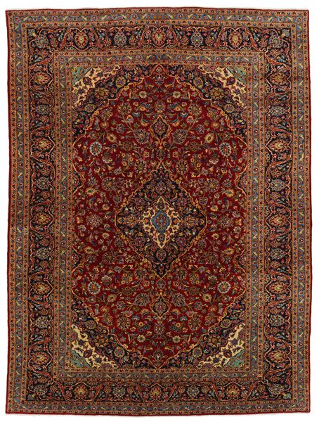 Kashan Persian Carpet 395x292