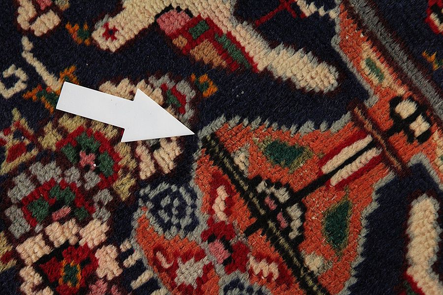 Tabriz - old Persian Carpet 322x253 - Picture 9
