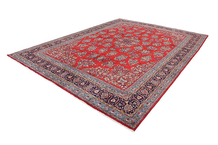 Jozan - Sarouk Persian Carpet 403x298 - Picture 2