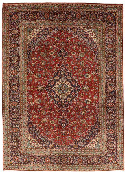 Kashan Persian Carpet 400x285