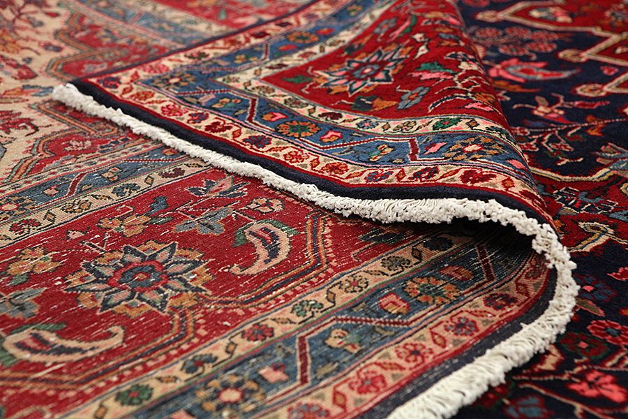 Jozan - Sarouk Persian Carpet 393x310 - Picture 4