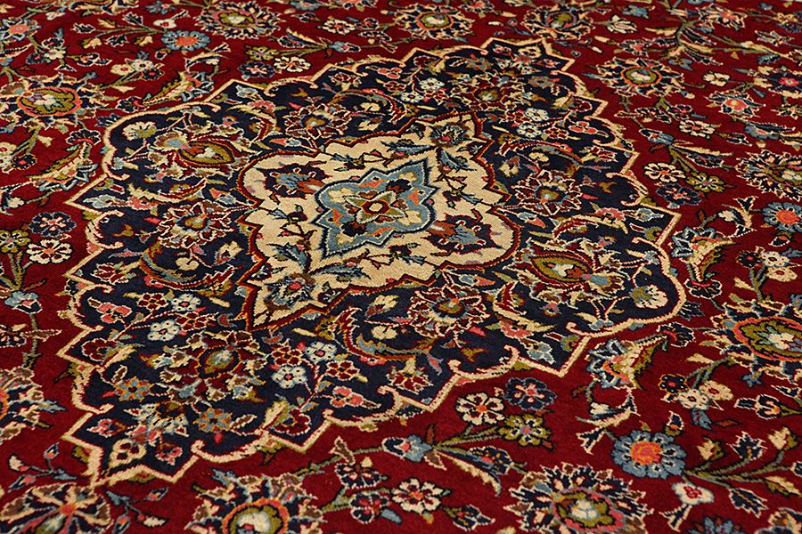 Kashan Persian Carpet 435x288 - Picture 8