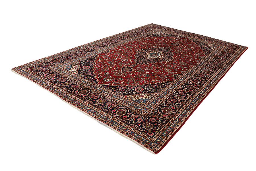 Kashan Persian Carpet 365x246 - Picture 2