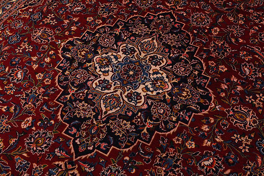 Kashan Persian Carpet 423x300 - Picture 8