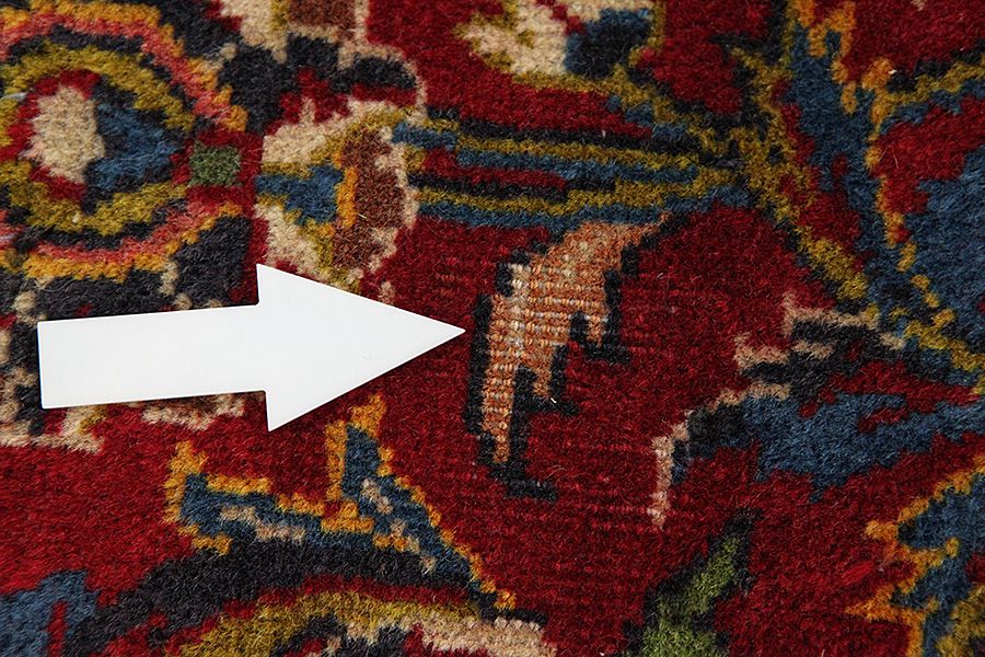 Kashan Persian Carpet 387x275 - Picture 9