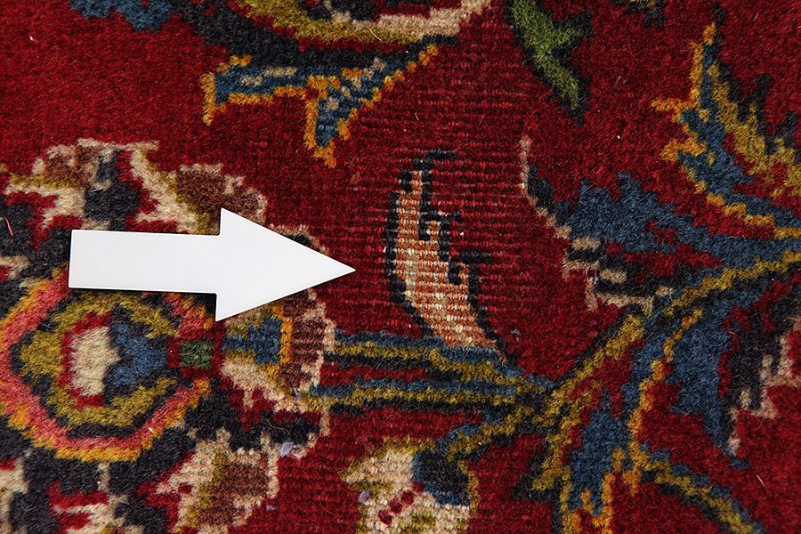 Kashan Persian Carpet 387x275 - Picture 10