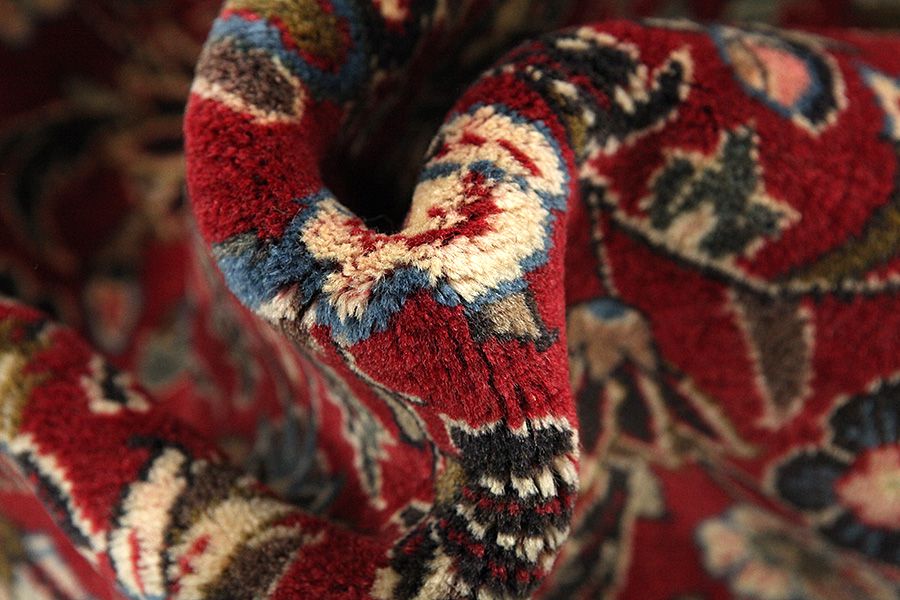 Farahan - Sarouk Persian Carpet 422x100 - Picture 6