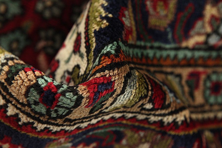 Kerman - Lavar Persian Carpet 272x208 - Picture 6