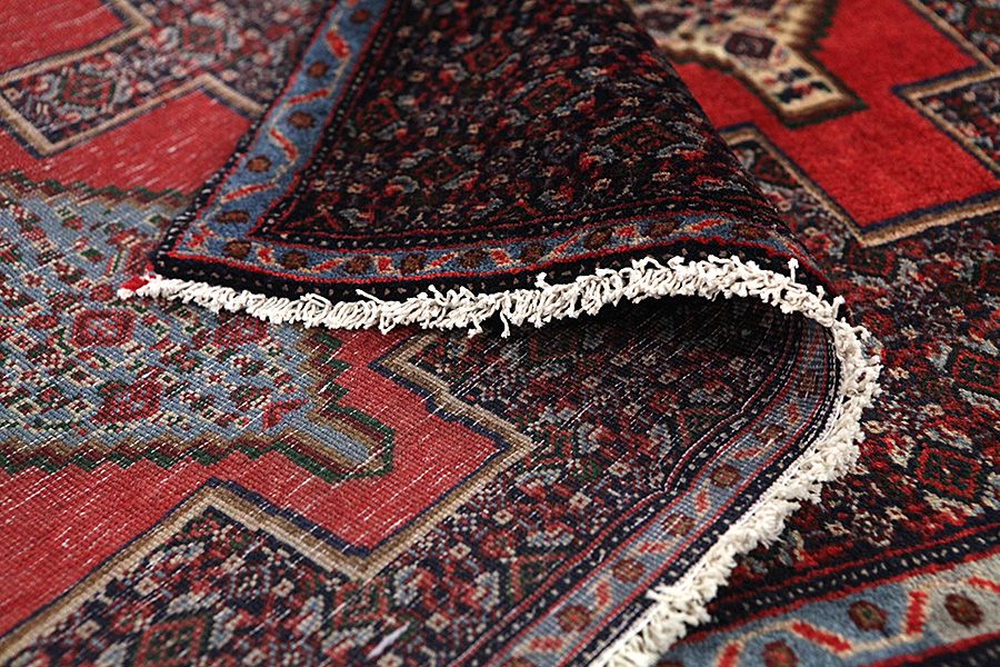 Senneh - Kurdi Persian Carpet 267x100 - Picture 4