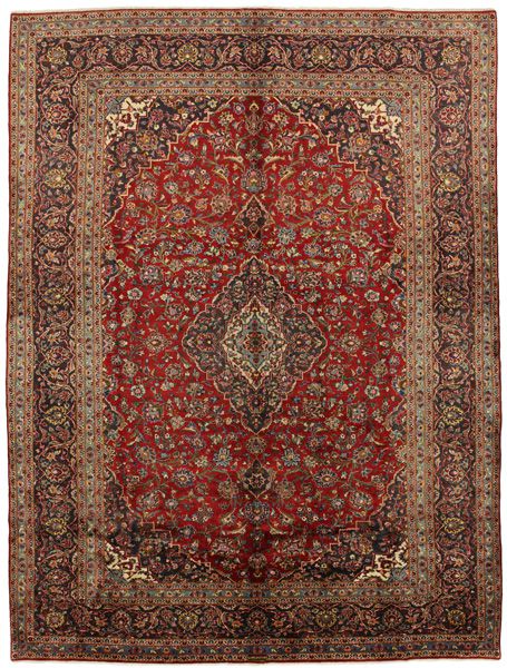 Kashan Persian Carpet 396x295