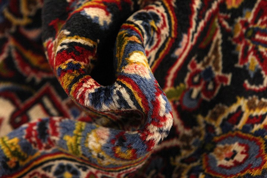 Kashan Persian Carpet 420x296 - Picture 6