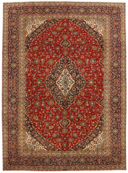 Kashan Persian Carpet 395x290