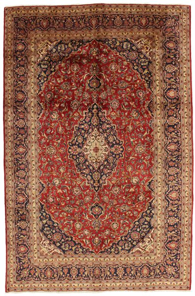 Kashan Persian Carpet 380x250